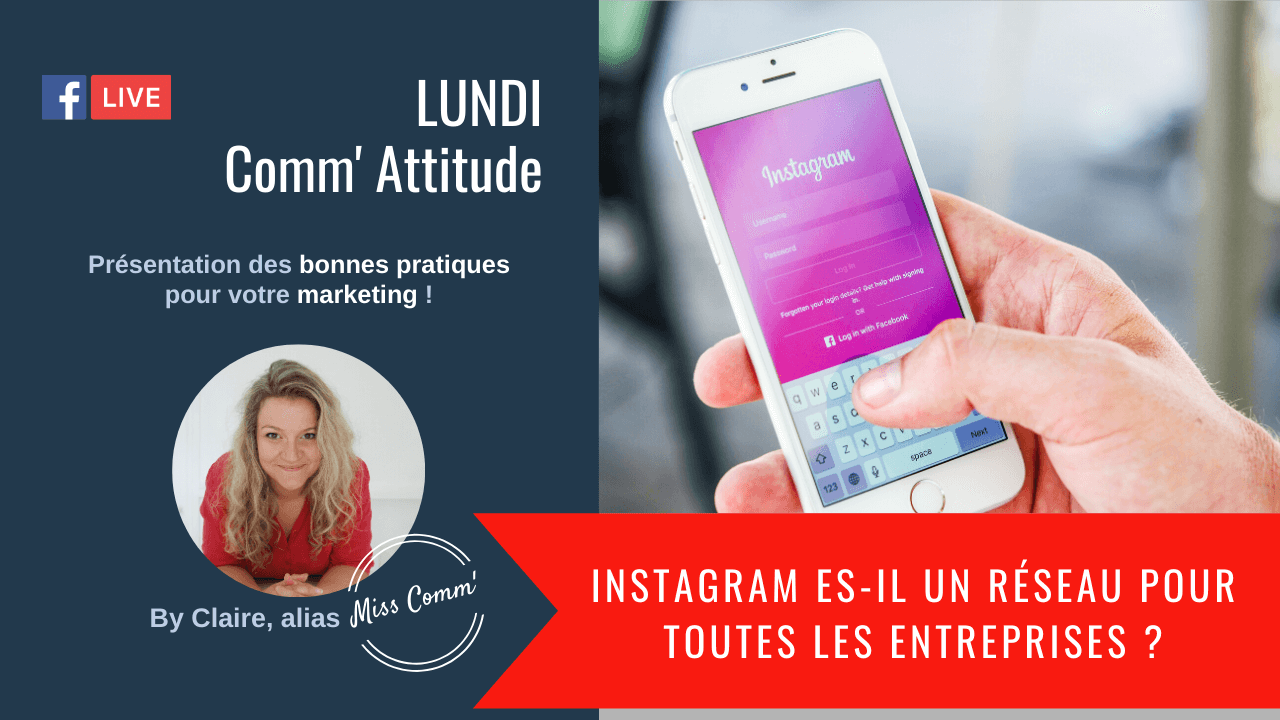 instagram-un-reseau-pour-toutes-les-entreprises Instagram est-il un réseau pour toutes les entreprises ? Claire Négrier, Miss Comm' - formation social media datadockée