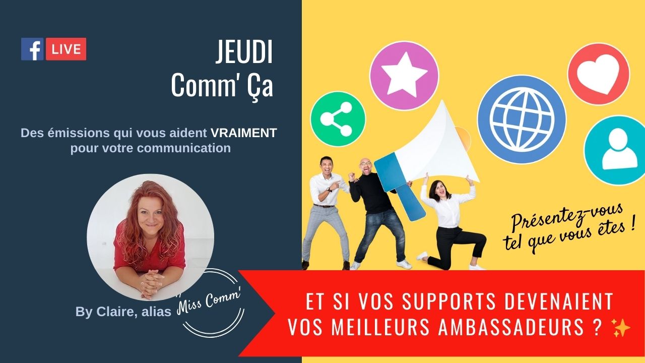 aligner ses supports de communication à son identité de marque - Claire Négrier, Miss Comm' - Formation communication Lyon