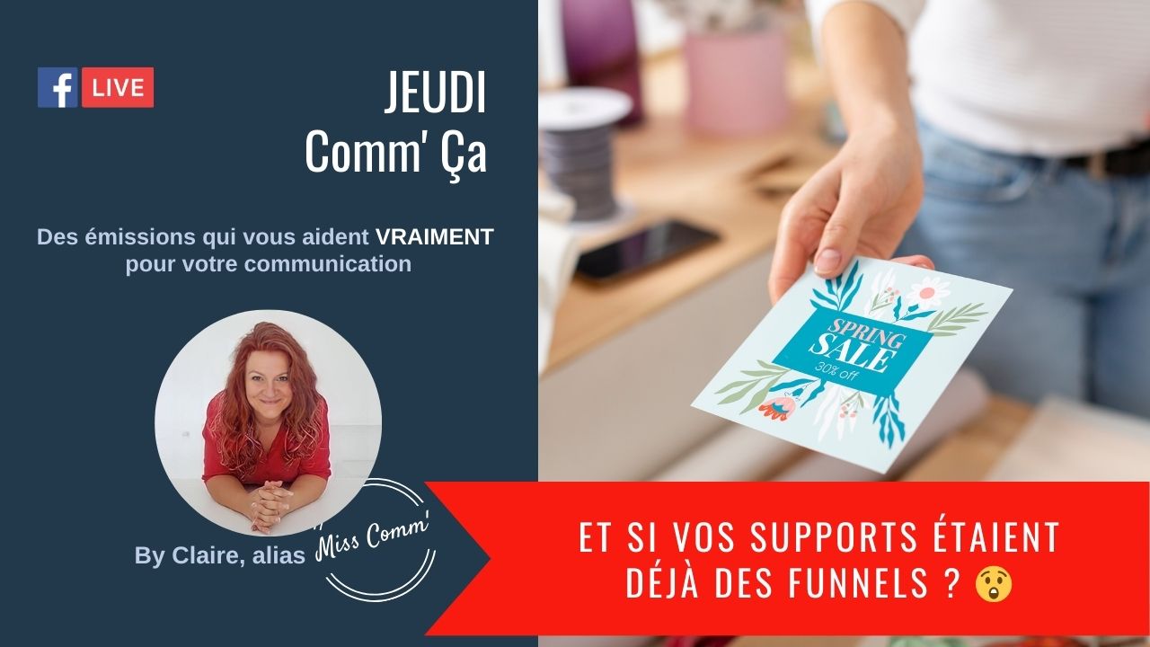 Des funnels hors digital pour convertir mieux - Claire Négrier, Miss Comm' - formation Marketing, Val d'Oingt
